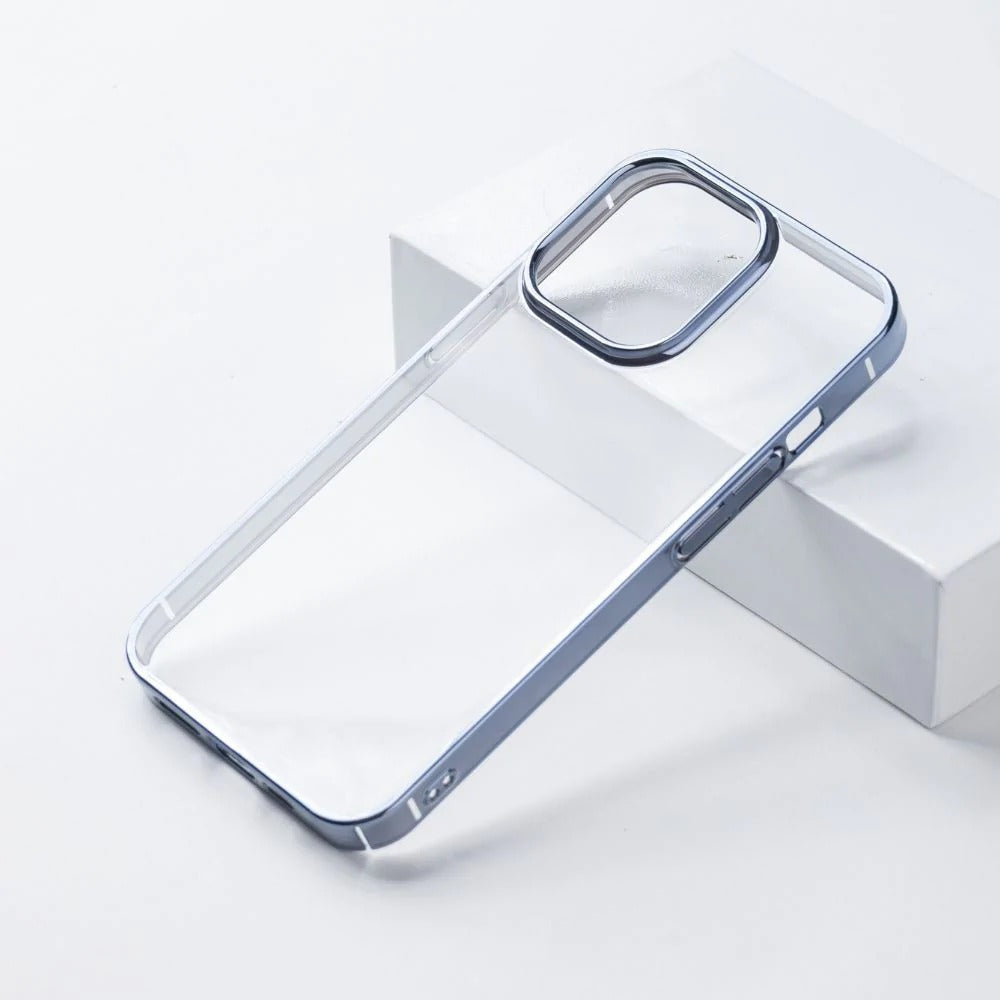 Crystal Clear Chrome Electroplated Bumper iPhone CoverCrystal Clear Chrome Electroplated Bumper iPhone Cover