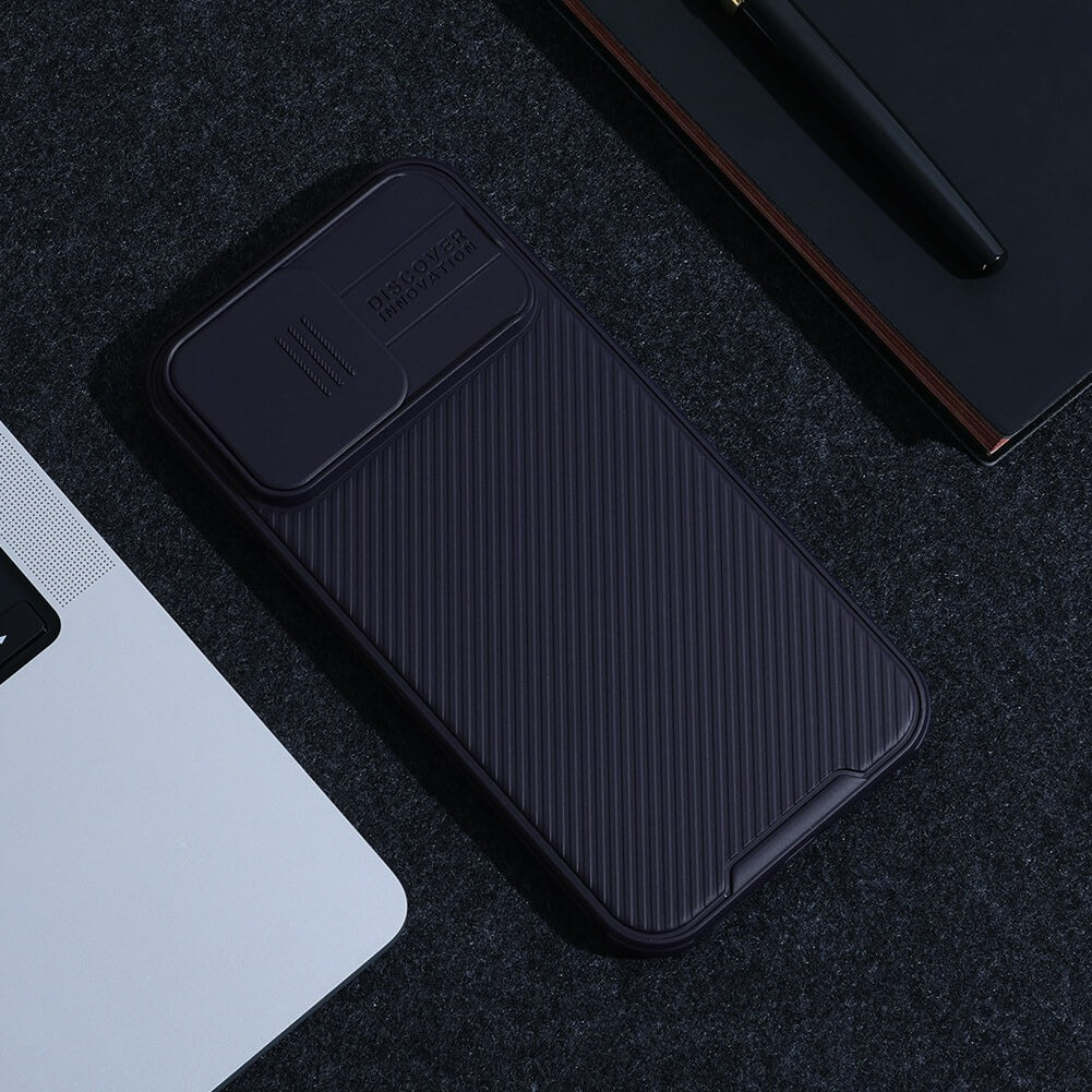 Nillkin Camshield Pro Shockproof Case For iPhone - Deep Purple