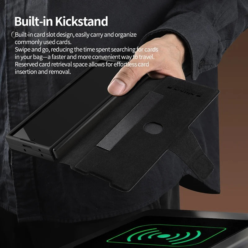 Samsung Galaxy Z Fold 6 Nillkin Aoge Leather Cover Case Cover