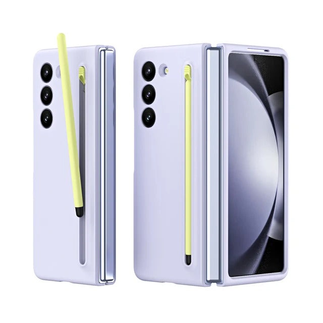 Samsung Galaxy Z Fold 6 Touch Pen Slim Pen Slot Ultra Thin PC Protective Phone Cover