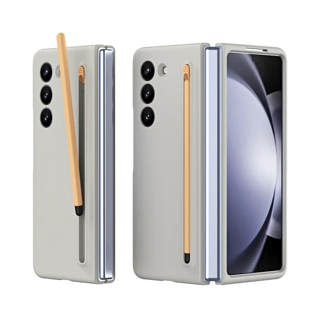 Samsung Galaxy Z Fold 6 Touch Pen Slim Pen Slot Ultra Thin PC Protective Phone Cover