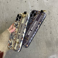 Brand CD Flower iPhone Cover Grip Case