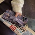 Brand CD Flower iPhone Cover Grip Case