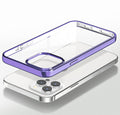 Crystal Clear Chrome Electroplated Bumper iPhone Cover