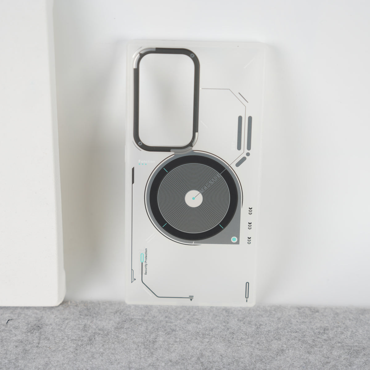 Galaxy Ultra Series Matte Futuristic Design Magnetic MagSafe Charging Case