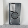 Galaxy Ultra Series Matte Futuristic Design Magnetic MagSafe Charging Case