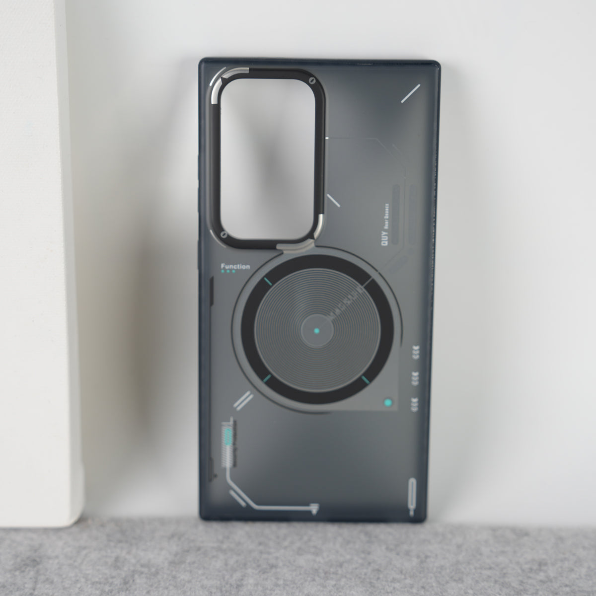 Galaxy Ultra Series Matte Futuristic Design Magnetic MagSafe Charging Case