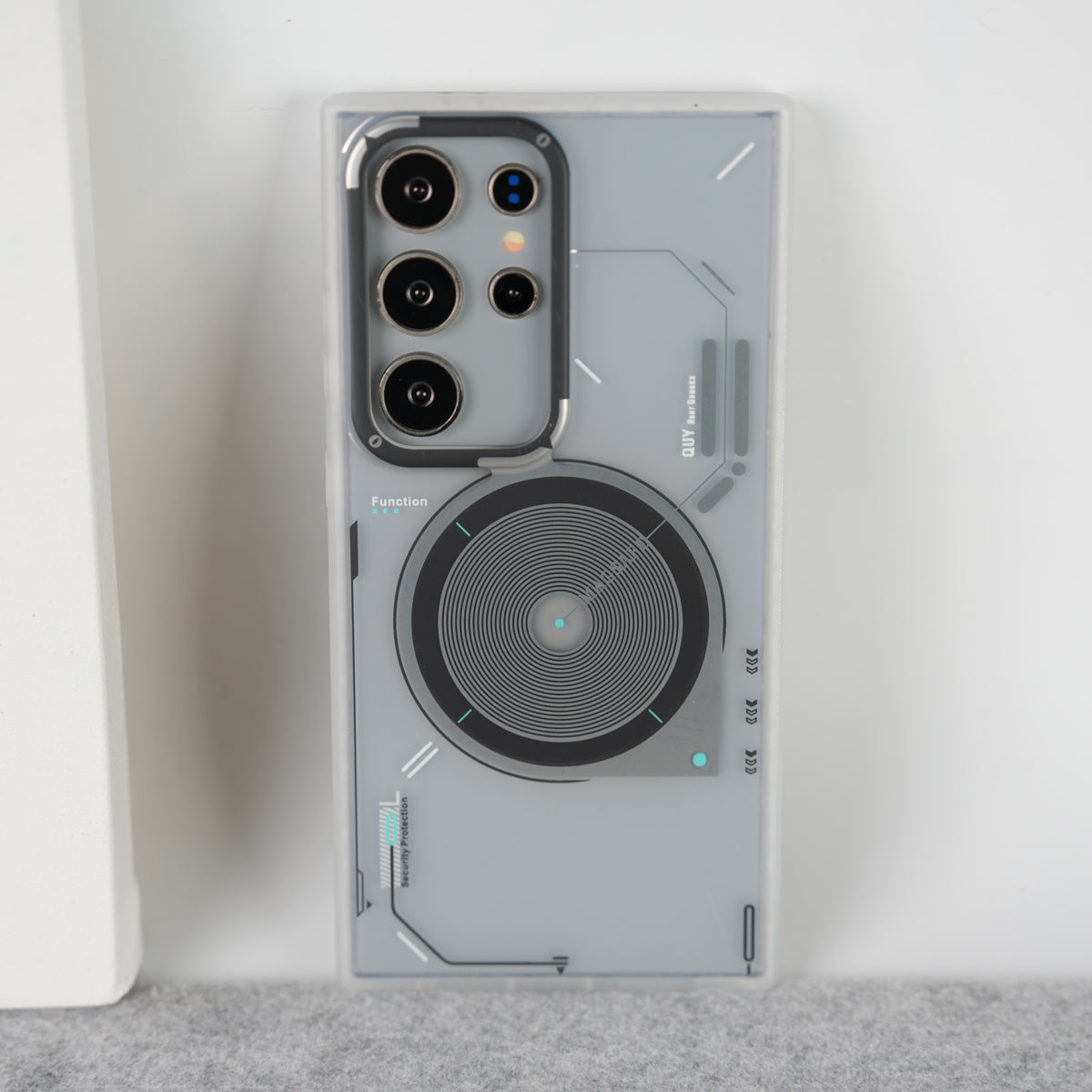 Galaxy Ultra Series Matte Futuristic Design Magnetic MagSafe Charging Case