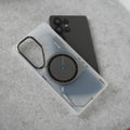 Galaxy Ultra Series Matte Futuristic Design Magnetic MagSafe Charging Case