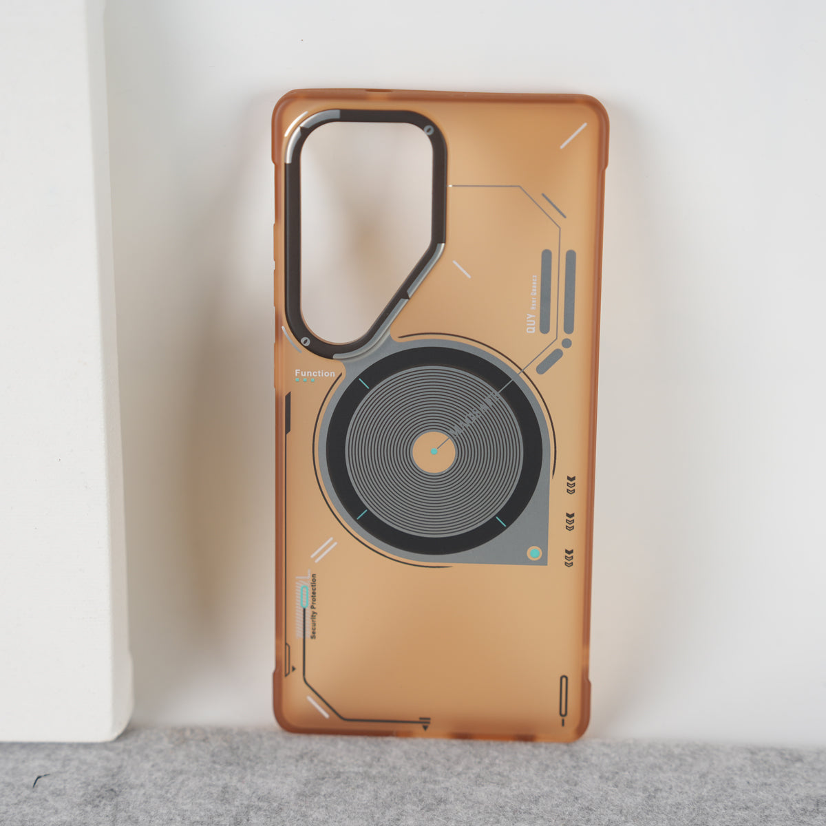 Galaxy Ultra Series Matte Futuristic Design Magnetic MagSafe Charging Case