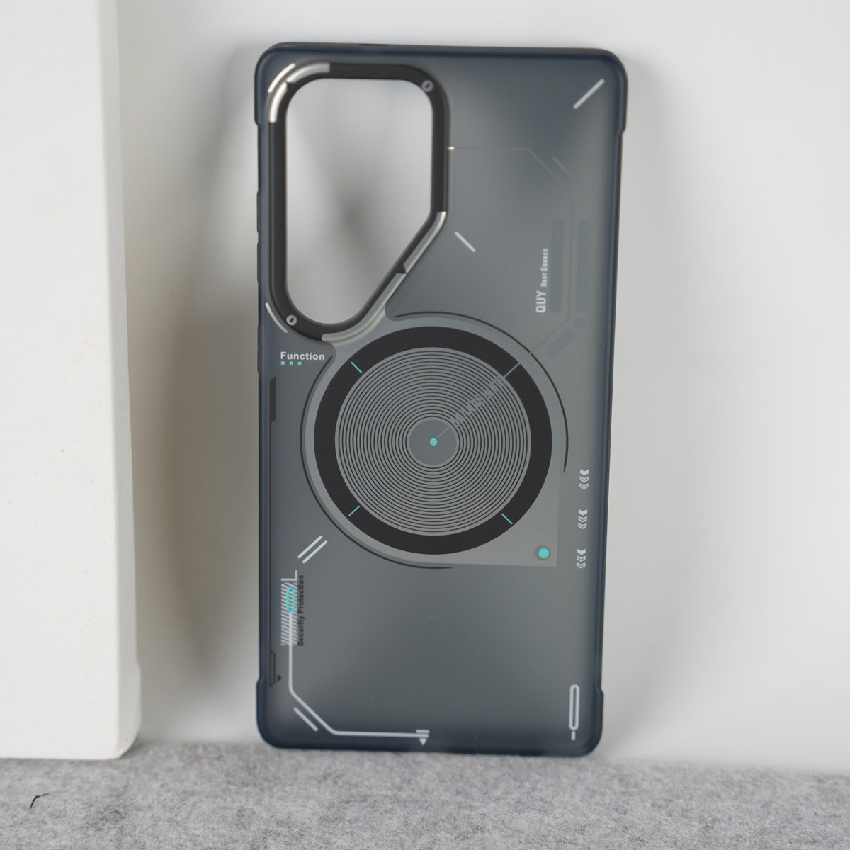 Galaxy Ultra Series Matte Futuristic Design Magnetic MagSafe Charging Case