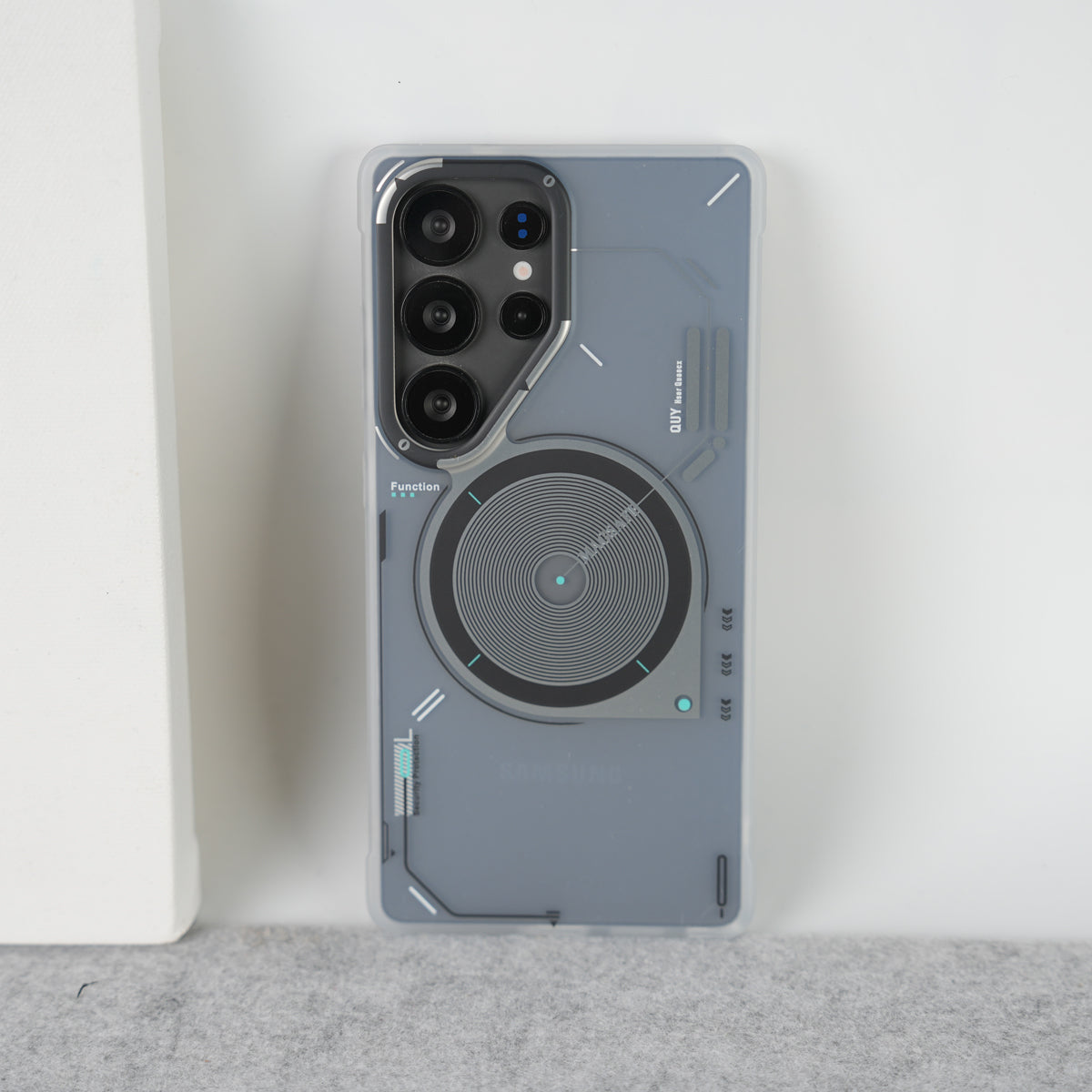 Galaxy Ultra Series Matte Futuristic Design Magnetic MagSafe Charging Case