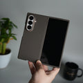 Galaxy Z Fold 7 Carbon Fiber Style Case | Ultra-Slim Matte Protective Back Cover | Premium Camera Ring Finish