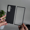Galaxy Z Fold 7 Carbon Fiber Style Case | Ultra-Slim Matte Protective Back Cover | Premium Camera Ring Finish