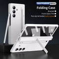 Galaxy Z Fold 7 ELVEV Hinge Protection Kickstand+Screen Protector Stylus Pen Folding Case Cover