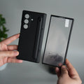 Galaxy Z Fold 7 ELVEV Hinge Protection Kickstand+Screen Protector Stylus Pen Folding Case Cover