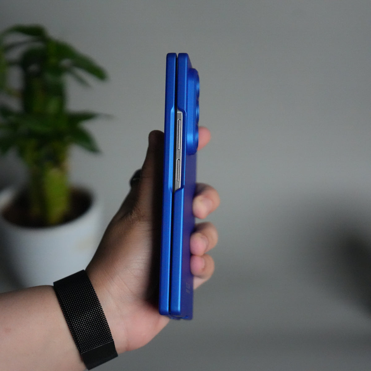 Galaxy Z Fold 7 Matte Hard Case with Front Glass Cover | Slim Shockproof Fold Care Edition