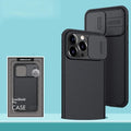 Nillkin Camshield Pro Shockproof Case For iPhone - BLACK