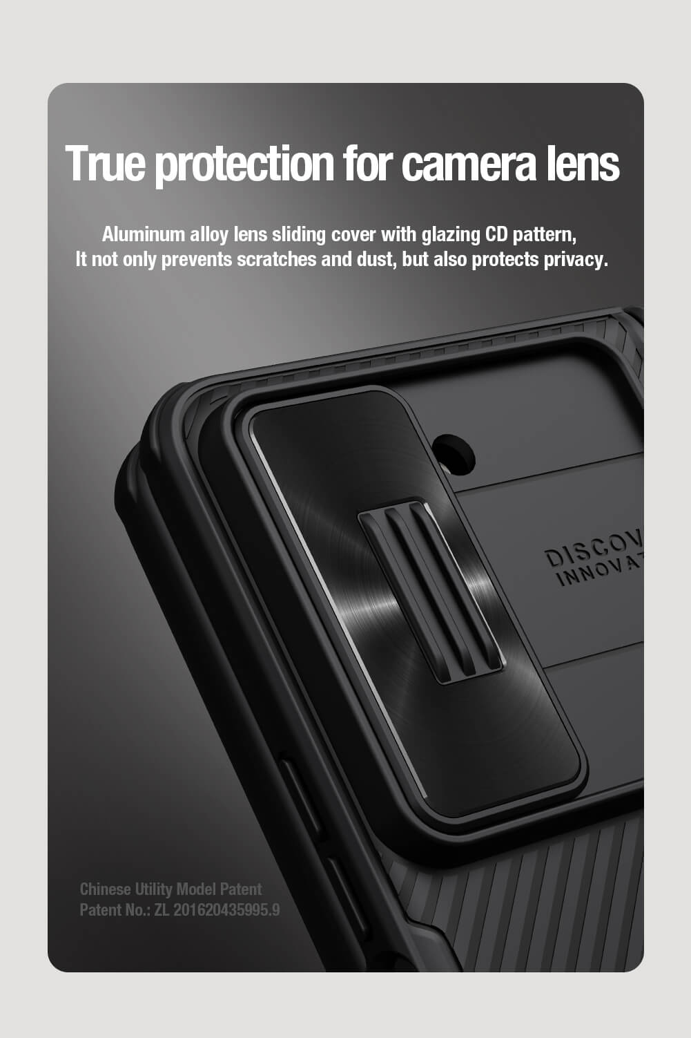 Nillkin Camshield Samsung Galaxy Z Fold 5 KickStand Camera protective Cover Case