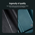 Nillkin Samsung Galaxy Z Fold 5 5G Qin Pro Leather Flip Cover ( Brown )