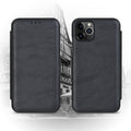 Premium iPhone PU Leather Flip Cover