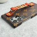 Samsung Galaxy S23 Ultra Luxury Brand Strap Holder Cover