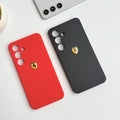 Samsung Galaxy S24 FR Sports Car Logo Silicone Case Cover