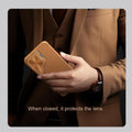 Samsung Galaxy S24 Nillkin Qin Prop Leather Case Cover