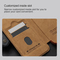 Samsung Galaxy S24 Nillkin Qin Prop Leather Case Cover