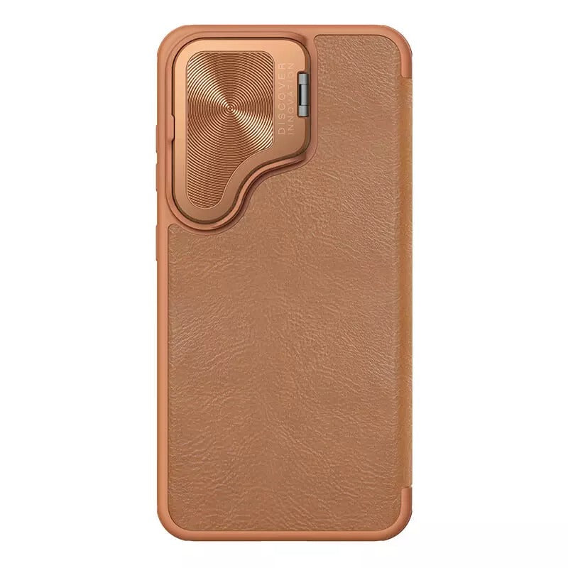 Samsung Galaxy S24 Nillkin Qin Prop Leather Case Cover