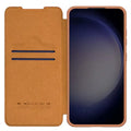Samsung Galaxy S24 Nillkin Qin Prop Leather Case Cover