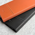 Samsung Galaxy S24 Ultra Bottom Stitch PU Leather Case Cover