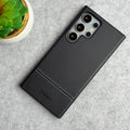 Samsung Galaxy S24 Ultra Bottom Stitch PU Leather Case Cover