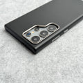 Samsung Galaxy S24 Ultra Full Leather Case With Metal Alloy Camera Bumper