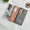 Samsung Galaxy S24 Ultra Geometric Graffiti Shockproof MagSafe Case Cover