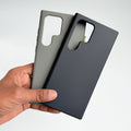 Samsung Galaxy S24 Ultra Magnetic Ring Silk Feel Liquid Silicone Cover