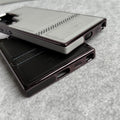 Samsung Galaxy S24 Ultra Textured Stripe PU Leather Side Chrome Cover