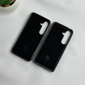 Samsung Galaxy S25 Cloth Stripe PU Leather Side Chrome Case Cover