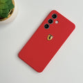Samsung Galaxy S25 FR Sports Car Logo Silicone Case Cover