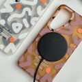 Samsung Galaxy S25 Geometric Graffiti Shockproof MagSafe Case Cover
