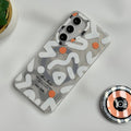 Samsung Galaxy S25 Geometric Graffiti Shockproof MagSafe Case Cover