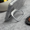 Samsung Galaxy S25 Transparent MagSafe Cover Metal Camera Bump Kick Stand