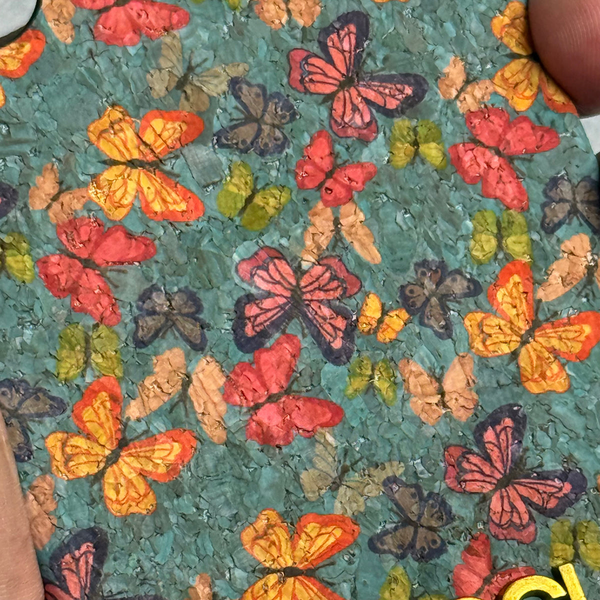 Samsung Galaxy S25 Ultra GG Floral and Butterfly Painted Back Cover