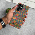 Samsung Galaxy S25 Ultra GG Floral and Butterfly Painted Back Cover