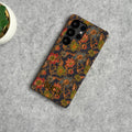 Samsung Galaxy S25 Ultra GG Floral and Butterfly Painted Back Cover