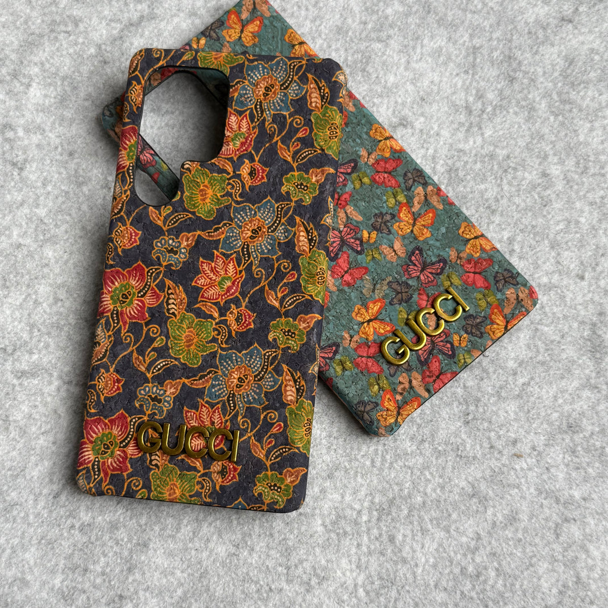 Samsung Galaxy S25 Ultra GG Floral and Butterfly Painted Back Cover