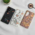 Samsung Galaxy S25 Ultra Geometric Graffiti Shockproof MagSafe Case Cover