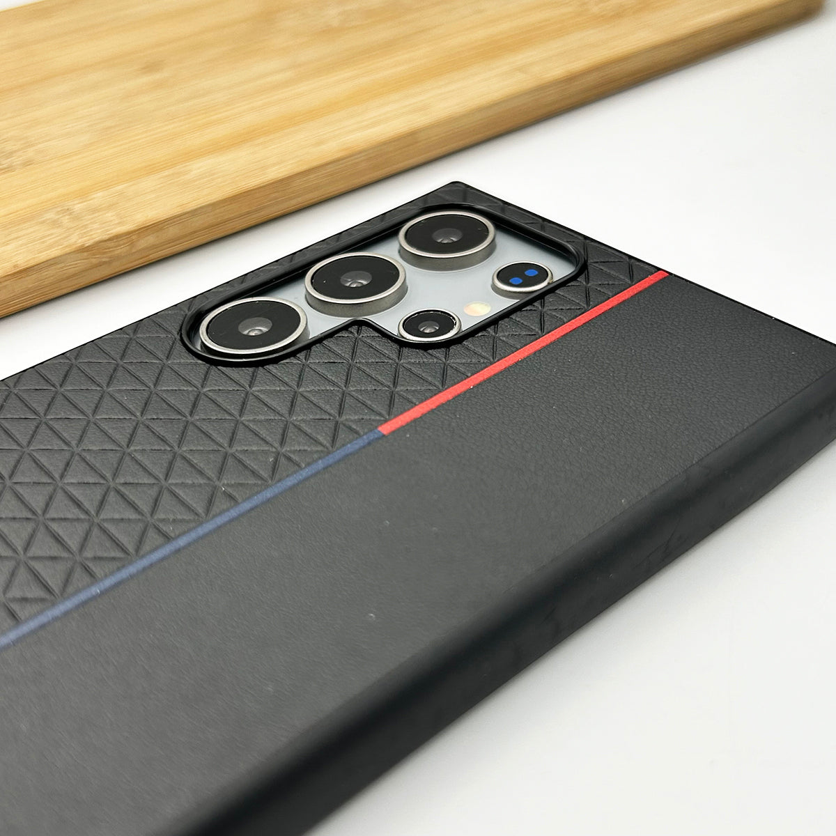 Samsung Galaxy S25 Ultra M Performance Sports Car Logo dual Shade Design Case Cover