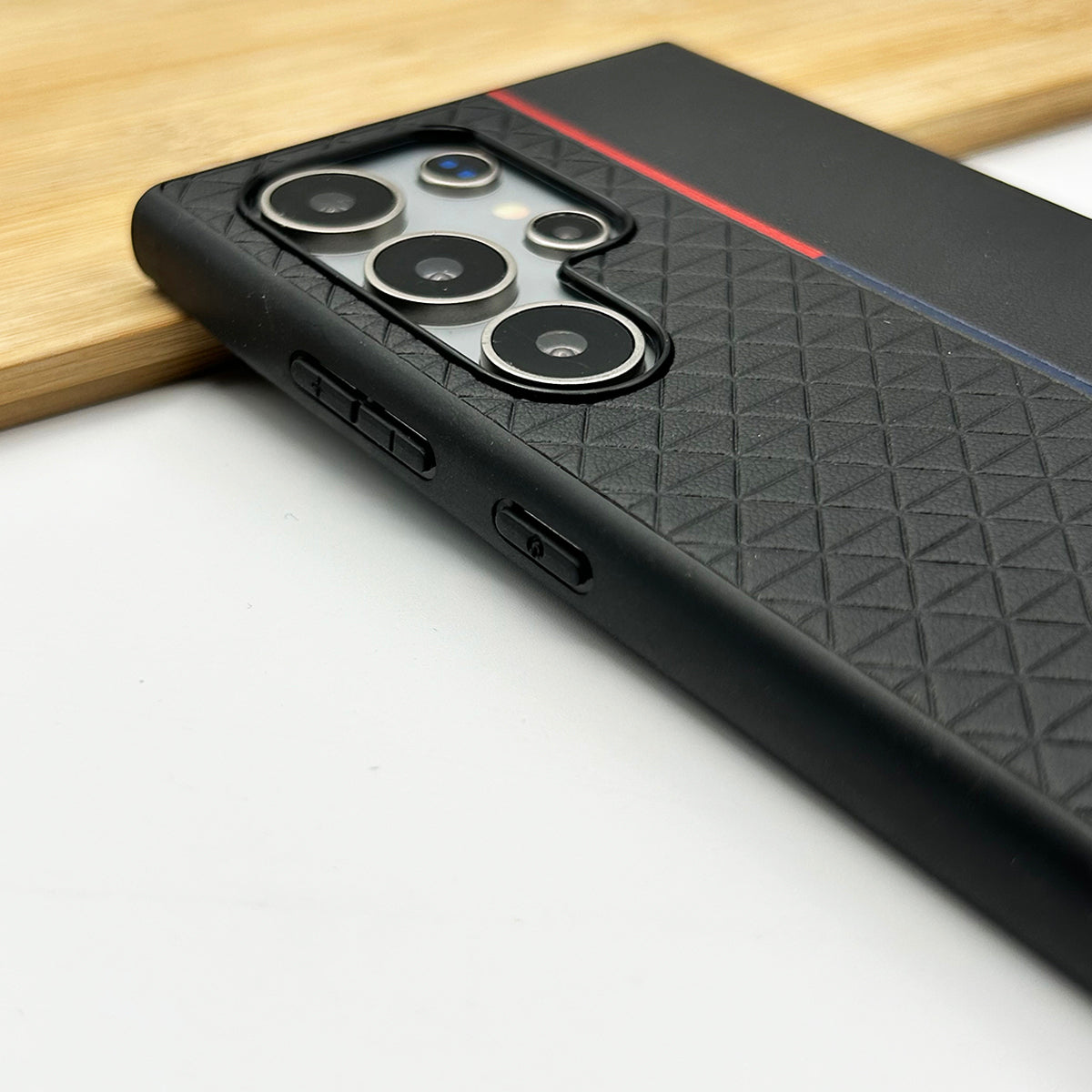 Samsung Galaxy S25 Ultra M Performance Sports Car Logo dual Shade Design Case Cover