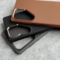 Samsung Galaxy S Series Metal Camera Ring Carbon Fiber Design MagSafe Cover